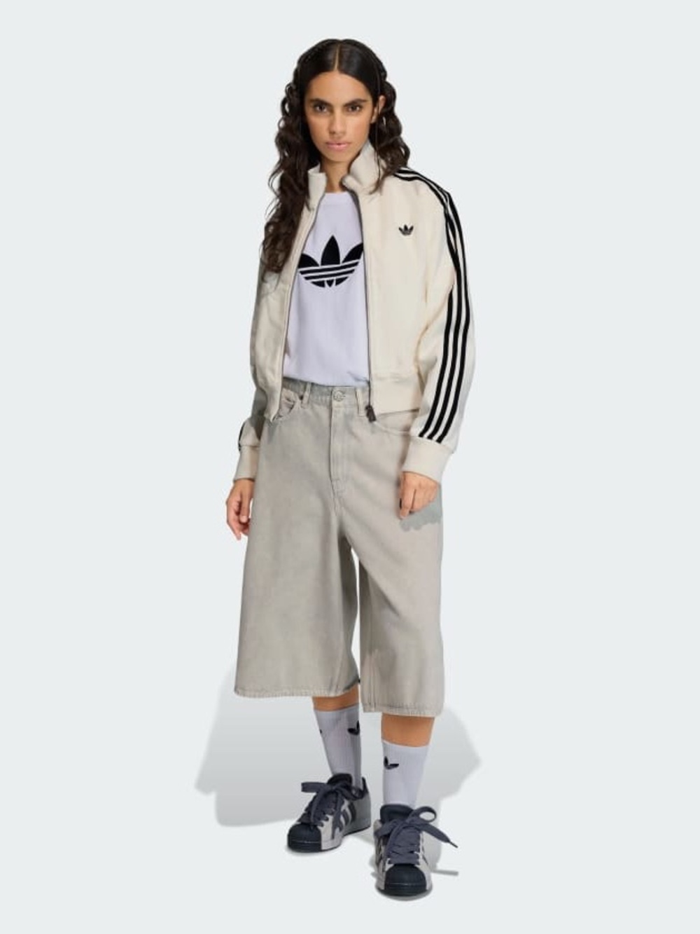 Adidas Firebird Jords Women’s Light Gray 4